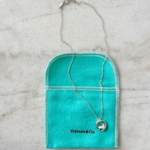 Tiffany & Co. Eternal Circle Pendant Necklace, Sterling Silver